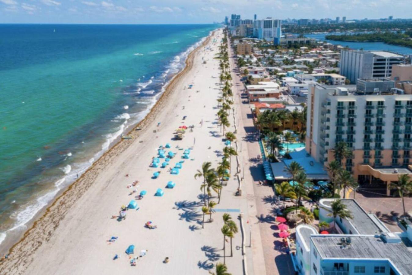 Walkabout 6 Suite On Hollywood Beach With Ocean Views ハリウッド エクステリア 写真